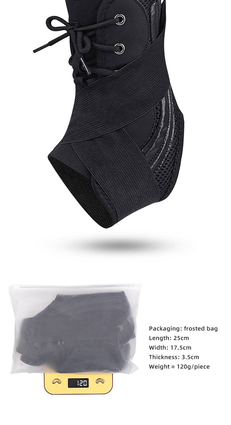 VIGOR – Großhandel Fußcreme – Knöchelbandage zum Schnüren mit Kompressionsriemen - Elastische Unterstützung10