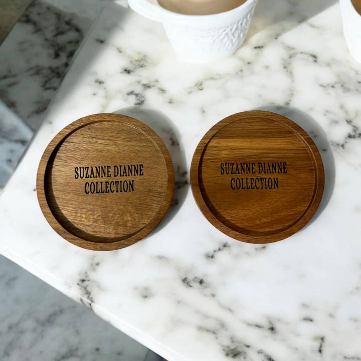 Suzanne Dianne Collection - Wholesale Coasters - SUZANNE DIANNE COLLECTION - ACACIA WOOD COASTERS
6