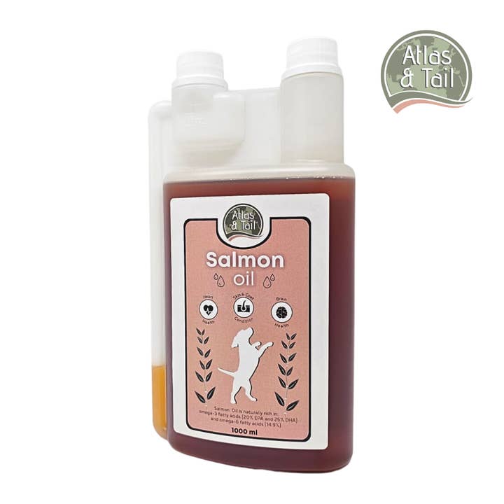 Atlas & Tail - Wholesale Pet Supplement - Dog - Salmon Oil - 1000ml