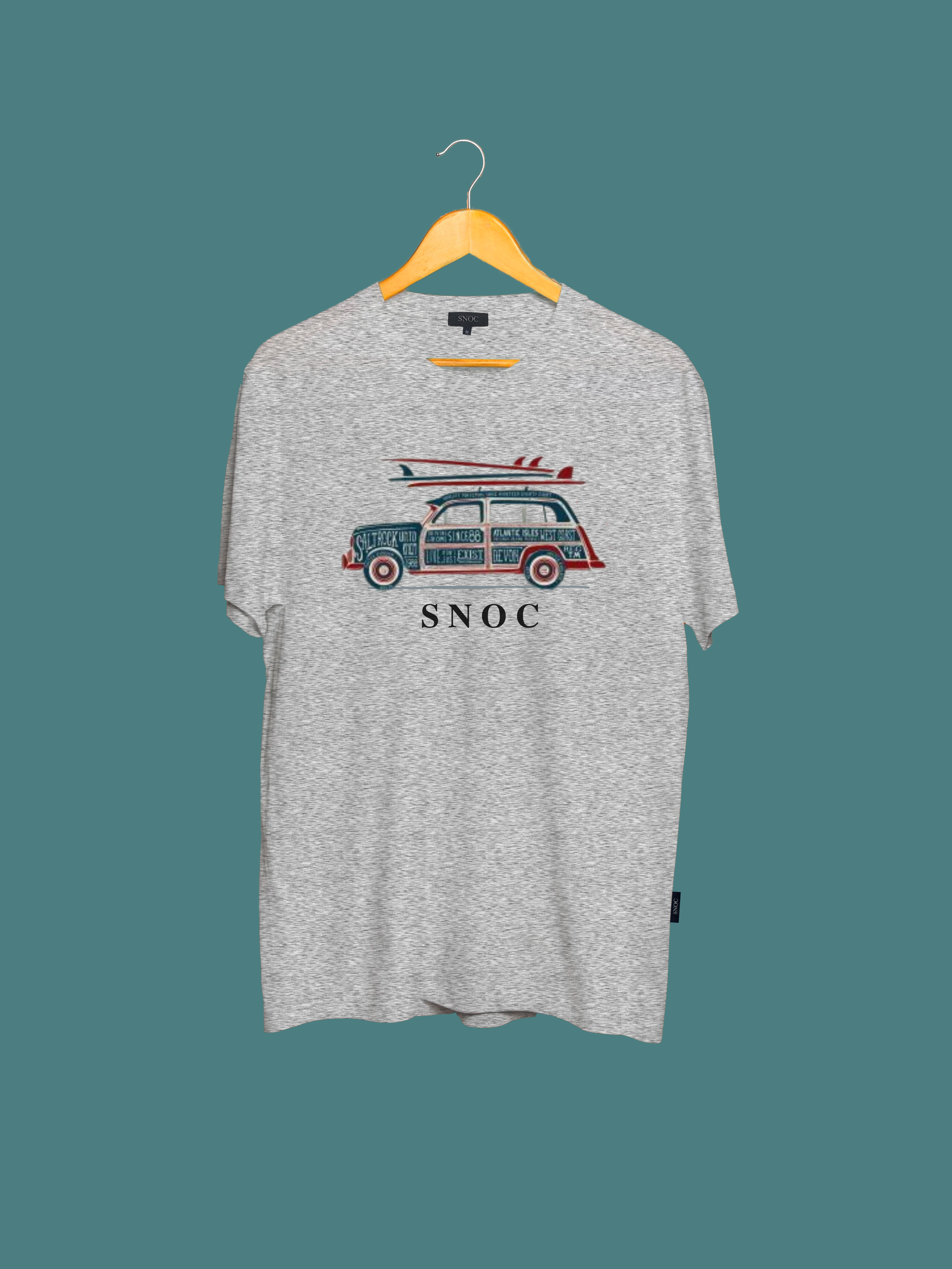 SNOC - Wholesale T-shirt met print - Uniseks - CAR T-shirt1