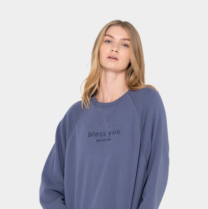 Core Crewneck Sweatshirt for wholesale by Peace Love World