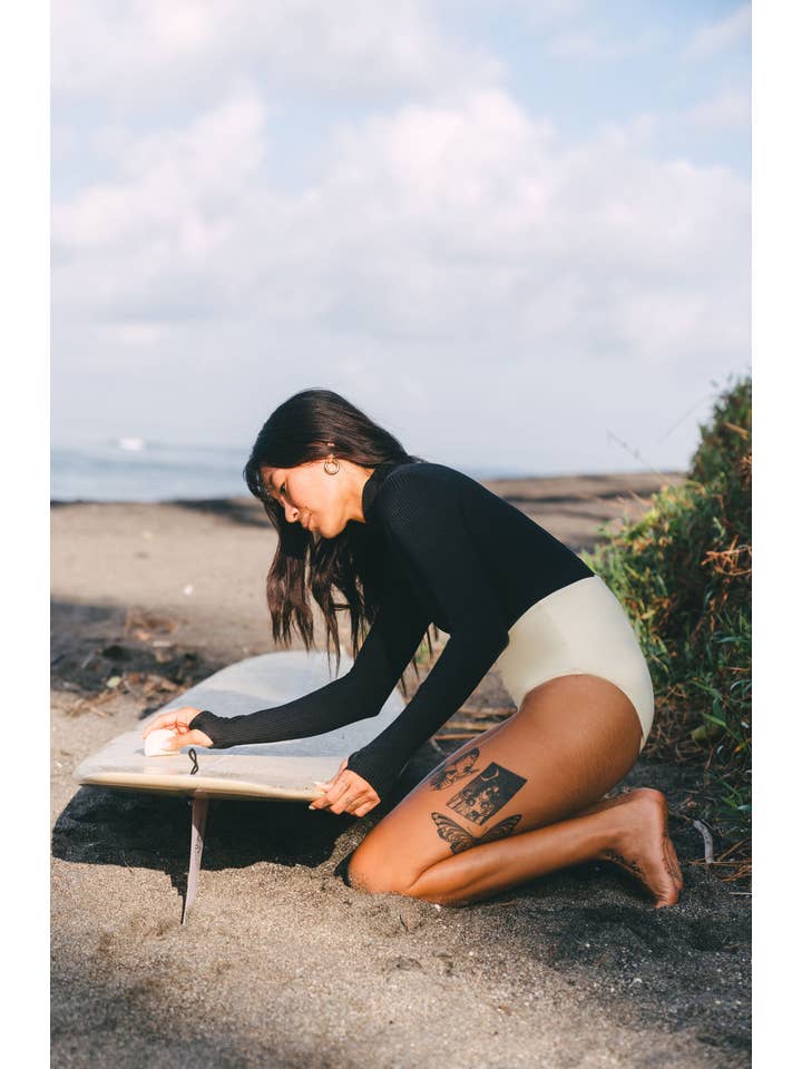 Night Salt Sumatra Surf Suit Night/Salt Eco Rib for wholesale on Faire9