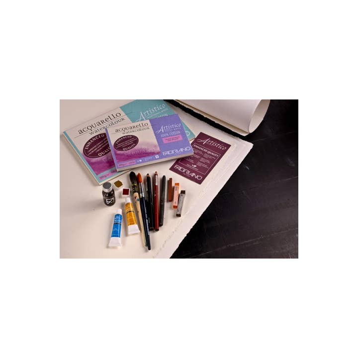 Chartpak, Inc. - Wholesale Sketchbook/Sketchpad - Fabriano Artistico Traditional White Watercolor Block64