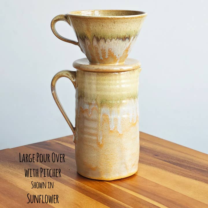 Dock 6 Pottery - Wholesale Pour Over & Dripper - Coffee Pour Over - Made to Order - Handmade Ceramic9