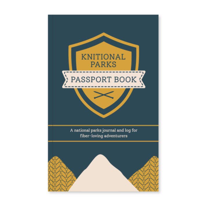 Knitional Parks Passport Book for wholesale by Camp Stitchwood