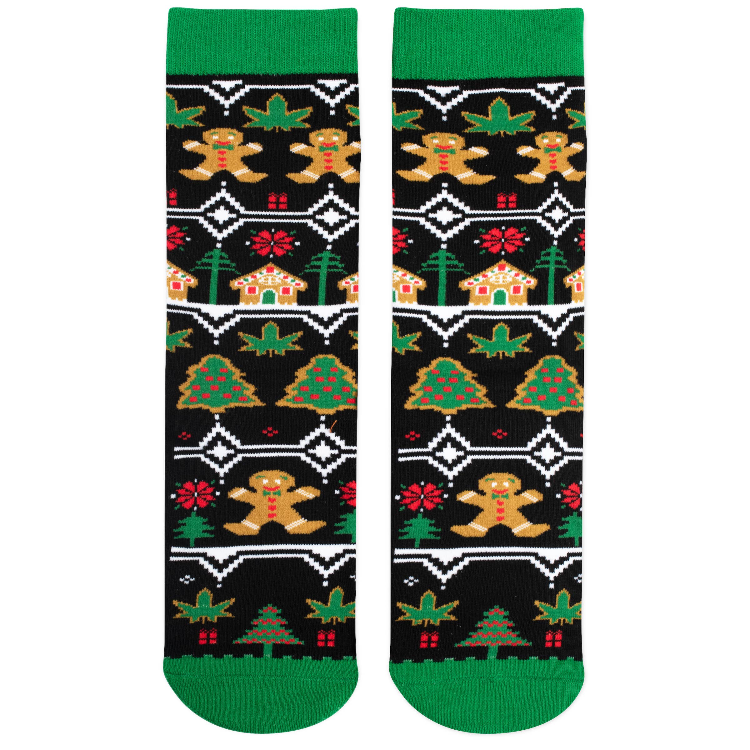 Lavley – wholesale Socks – Unisex – Let's Get Baked (Christmas) Socks3