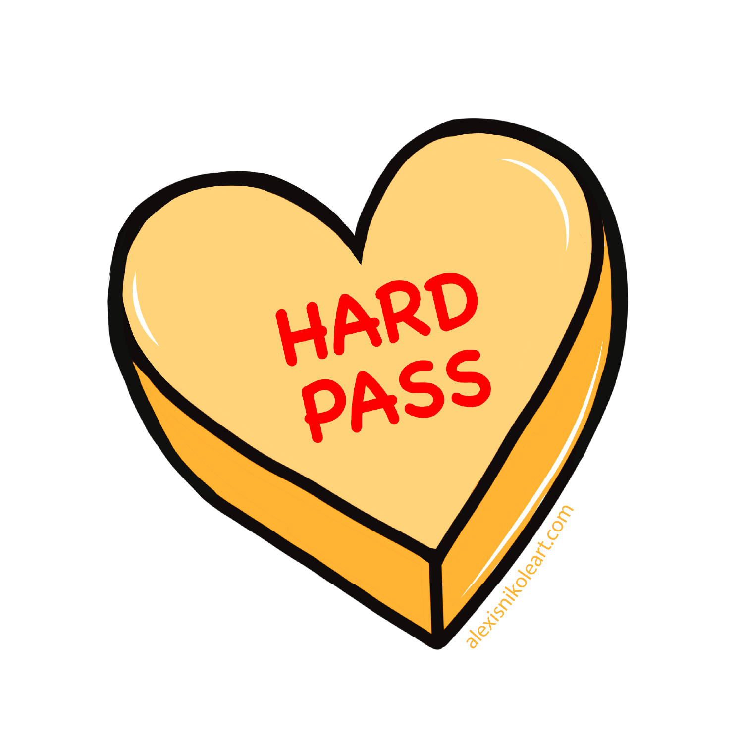 Alexis Nikole - Wholesale Sticker - Valentines Mean Sweethearts Sticker Pack3