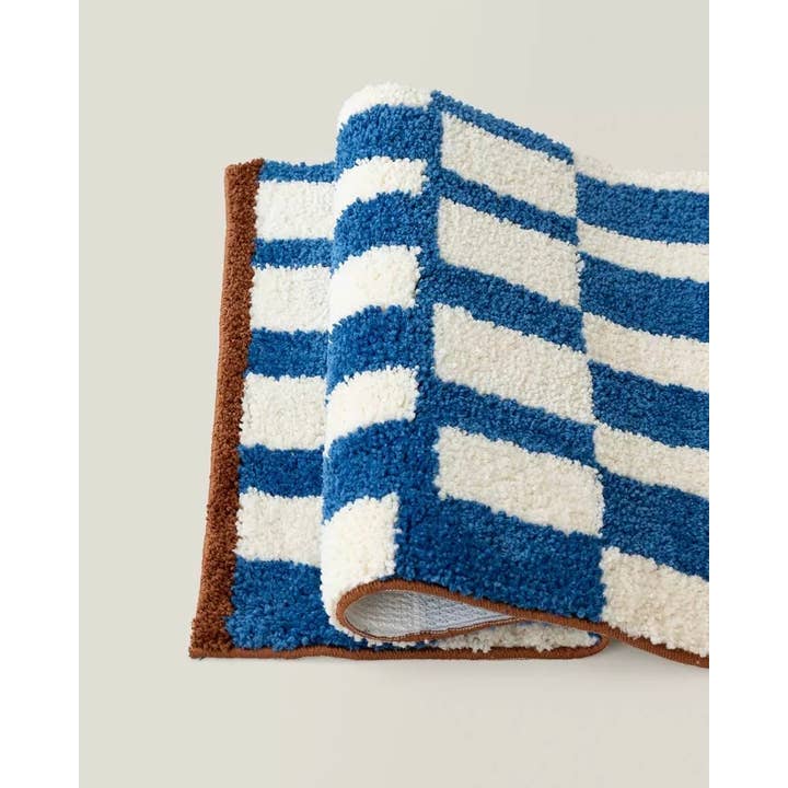 INSPECIAL HOME - Wholesale Bath mat - Soft Retro Checker Bath Rug, Absorbent, Anti-slippery Mat4