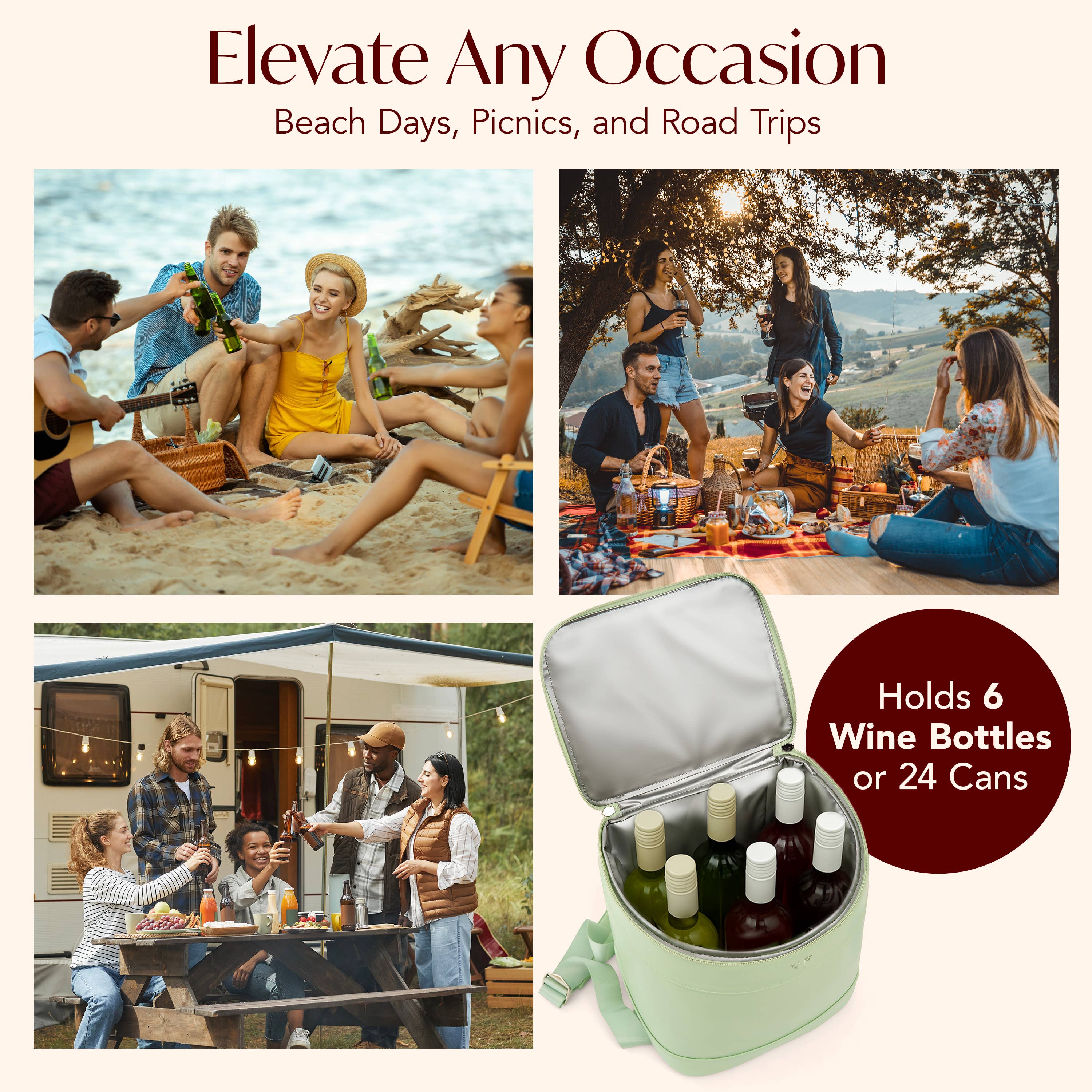 Vin Fresco - Vente Glacière/sac isotherme - Sac à dos glacière isotherme Vin Fresco19