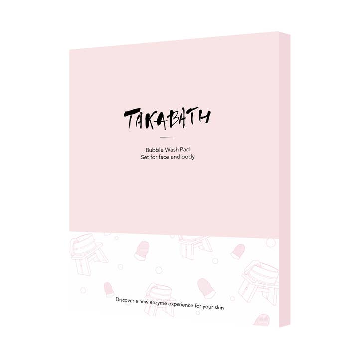 TAKABATH BUBBLE WASH PAD SET - Nettoyant et peeling pour la vente par Takabath