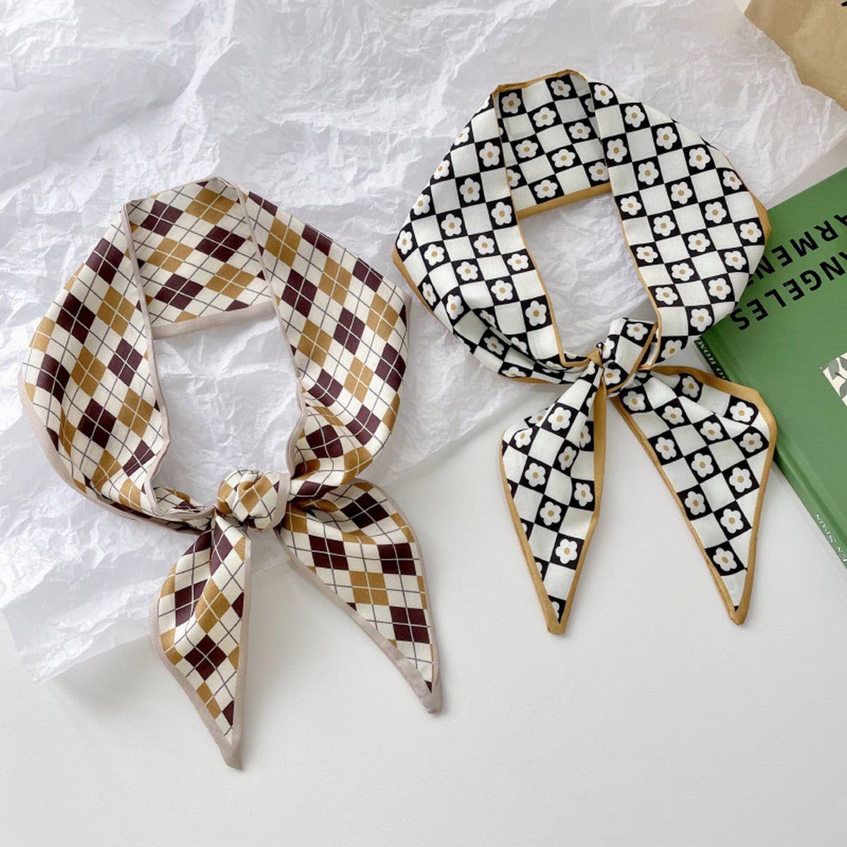 ACCITY - Wholesale Fashion Headband - Women's - VERSATILE GEOMETRIC SQUARE HAIR FASHION HEADBAND_CWAHA41326