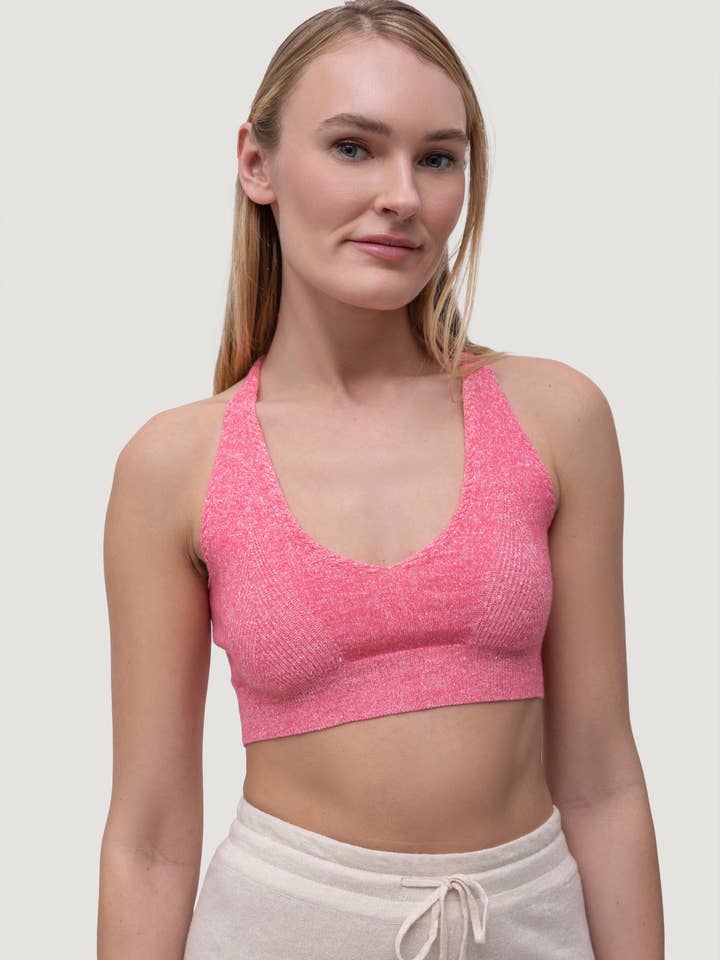 Bralette de Caxemira e Linho por atacado de QUINN