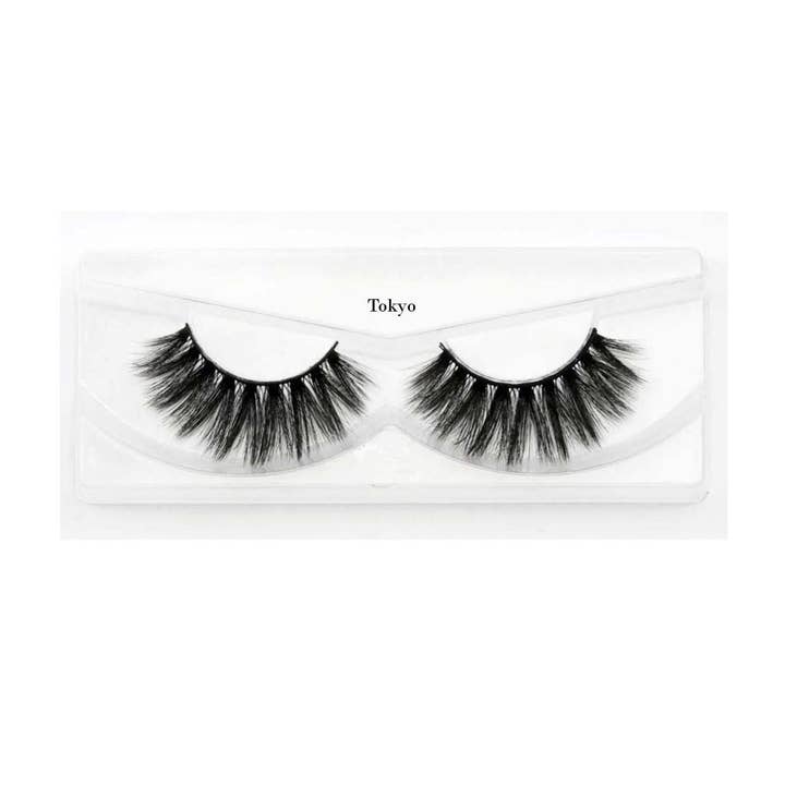 109 Tokyo: ciglia finte visone 3D riutilizzabili, leggere e multistrato per la vendita all'ingrosso da parte di Dangles Bangles More Co