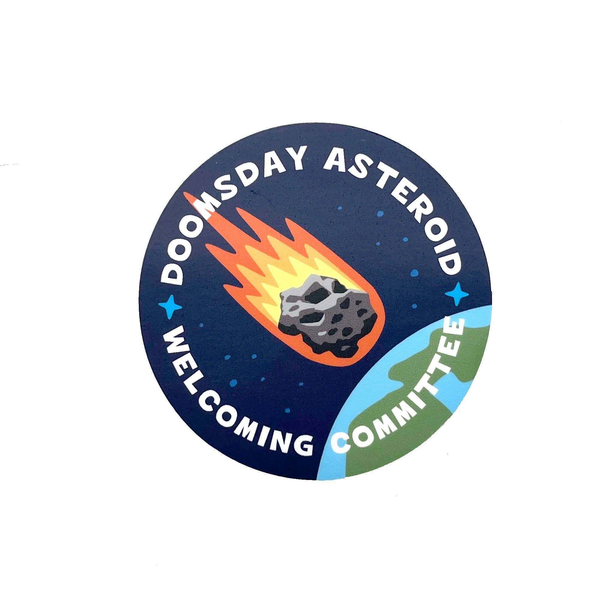Monsterologist - Wholesale Sticker - Doomsday Asteroid Welcoming Committee sticker