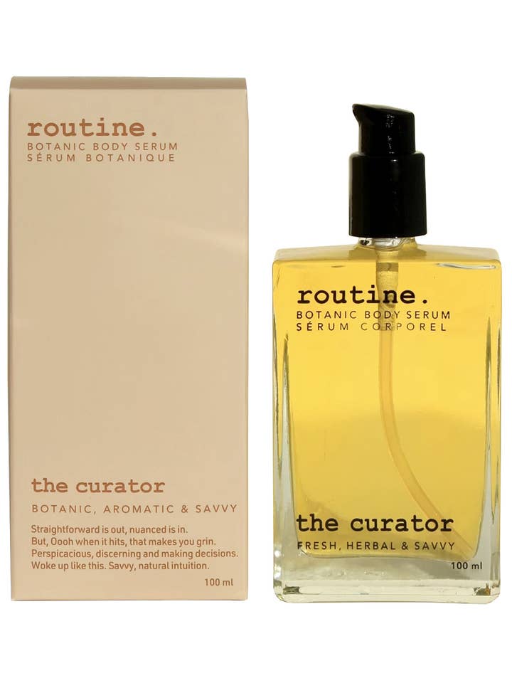 The Curator Huile pour le corps botanique 100 ml pour la vente par Routine Natural Beauty