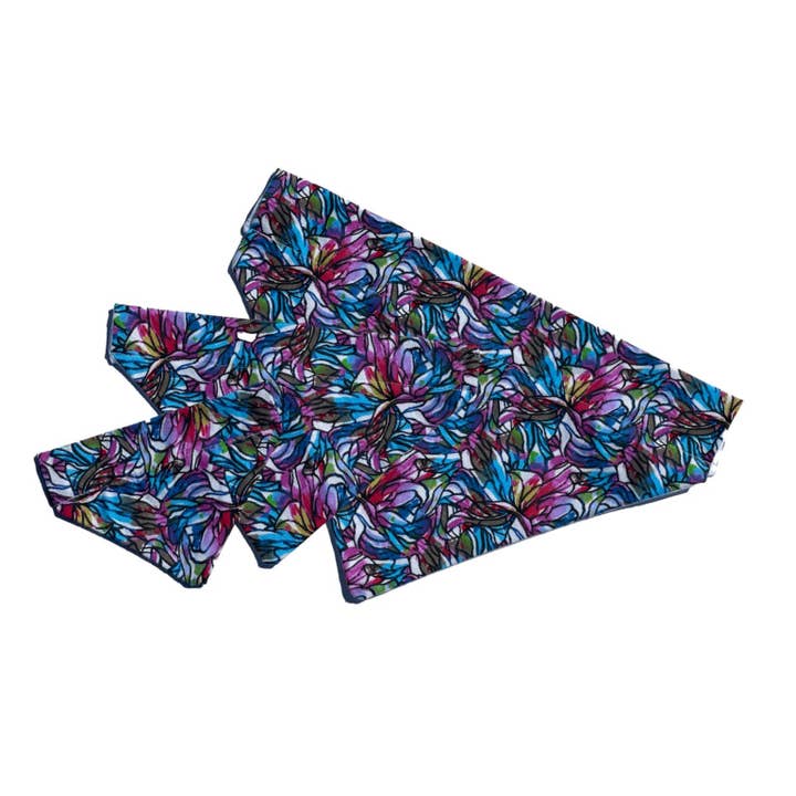 Stained Glass Dog Bandana for wholesale by PawsAbilities