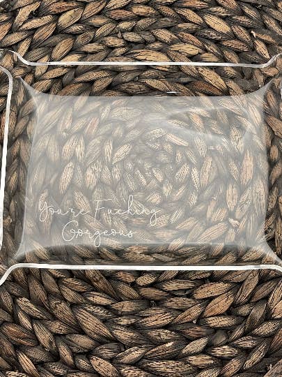 Personalized Catch All Tray, Custom Jewelry Tray for wholesale by Dirty Grove by Hazel Grove Customs