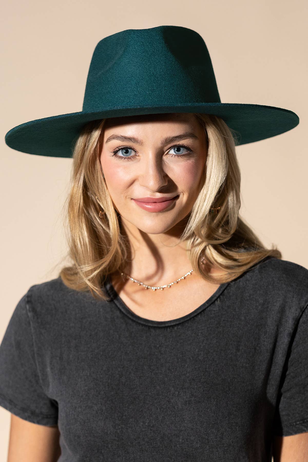 Urbanista – Großhandel Fedora-Hut – Damen – 100 % australischer Woll-Panama-Hut mit Tropfen-Krone und steifer Krempe – Ruggine16