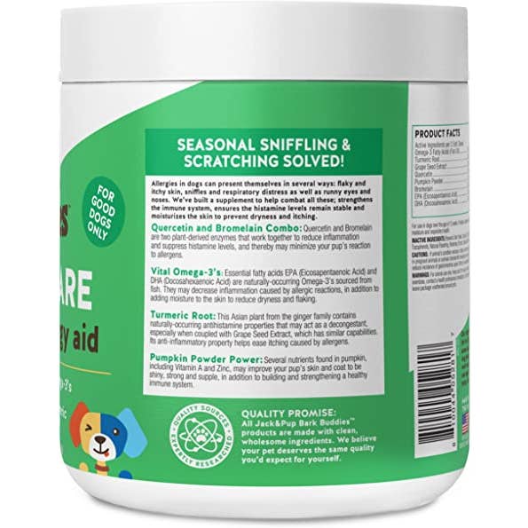 J&C PET SUPPLY LLC - Wholesale Pet Supplement - Dog - Aller-Care Immune & Allergy Supplement (60ct)