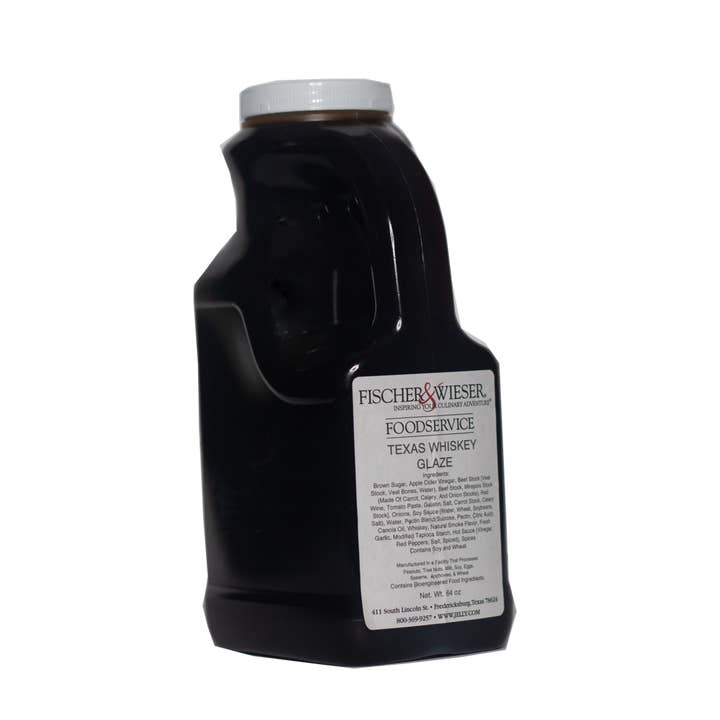Fischer & Wieser - Wholesale Sauce - Texas Whiskey Glaze - FOODSERVICE 64oz. 1
