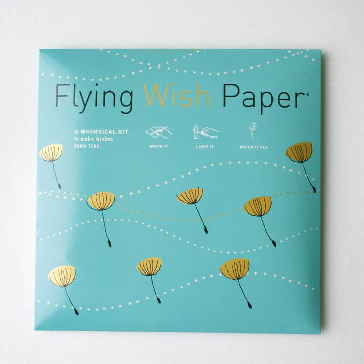 FLYING WISH PAPER ® - Wholesale DIY Craft Kit - PUFFS / Fall / Large Kit / 50 WISHING PAPERS™ + All Accs