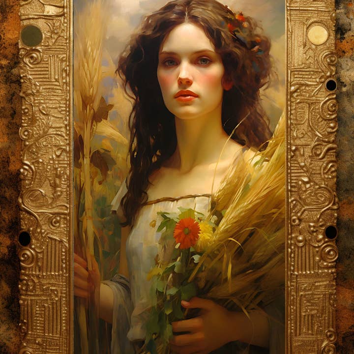 Ye Curiosity Shoppe - Wholesale Art Print - Demeter Greek Goddess Art Print4