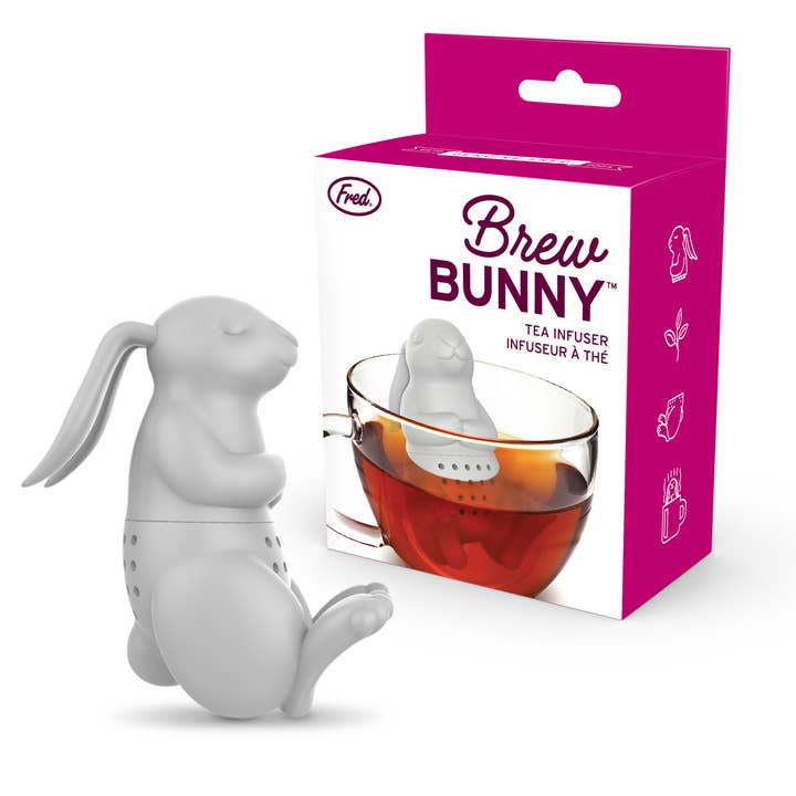 Brew Bunny - Rabbit Tea Infuser for wholesale by Fred & Friends