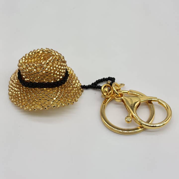 Ciondolo per borsa - Cappello con perline per la vendita all'ingrosso da parte di La Casa Cotzal S.A.