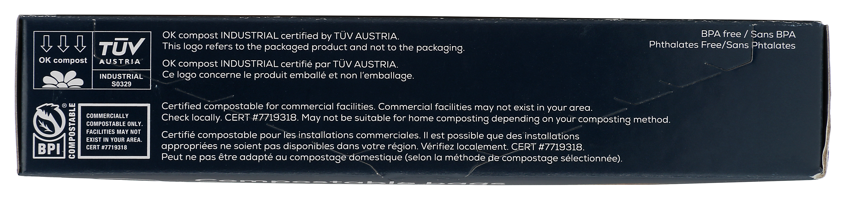 BioBag America Inc - Wholesale Food Storage Wrap/Bag - BioBag 100% Compostable Resealable Sandwich Bags (300 total)3