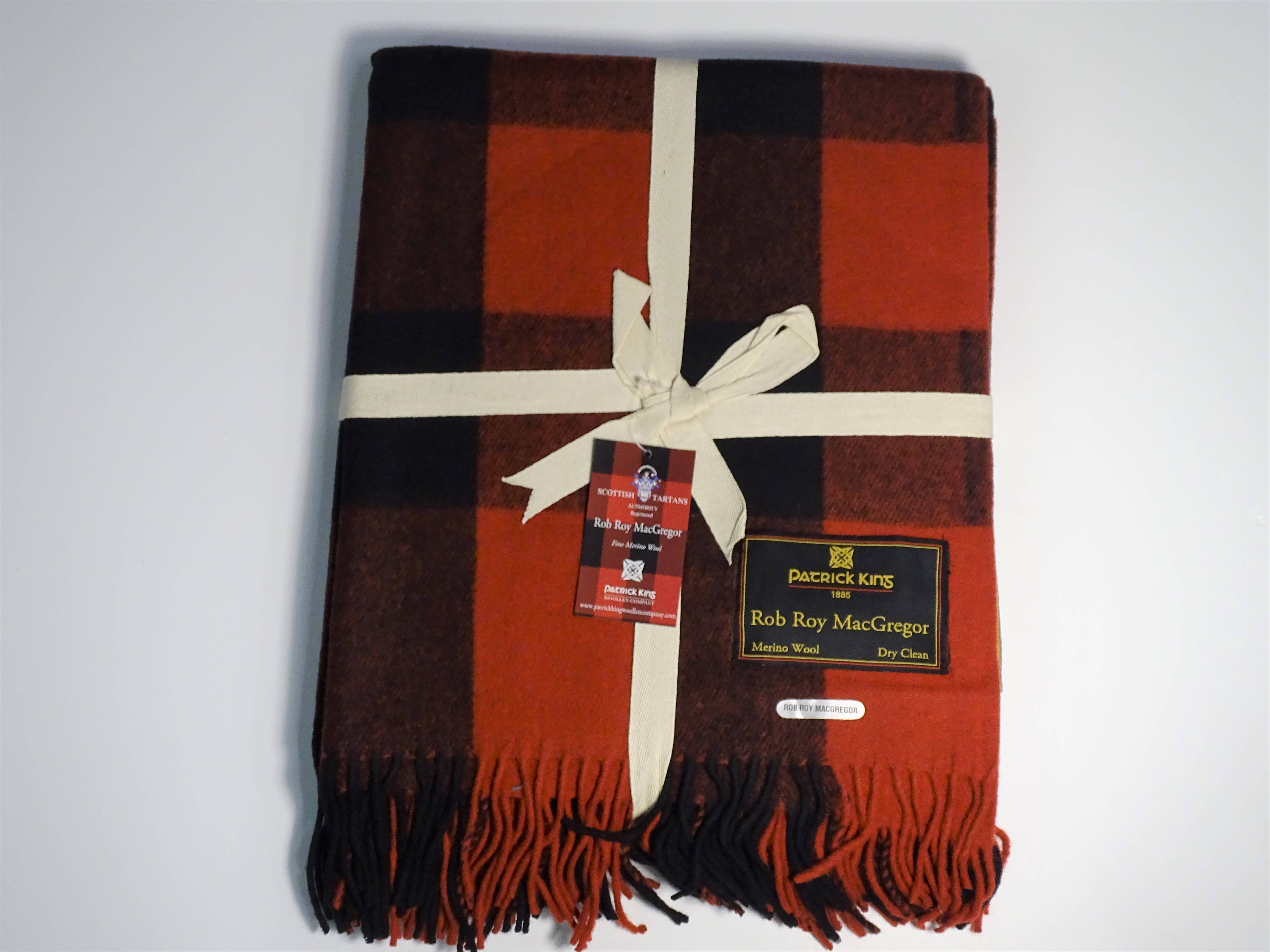 Patrick King Woollen Company - Wholesale Throw Blanket - Rob Roy Deluxe Highland Blanket1