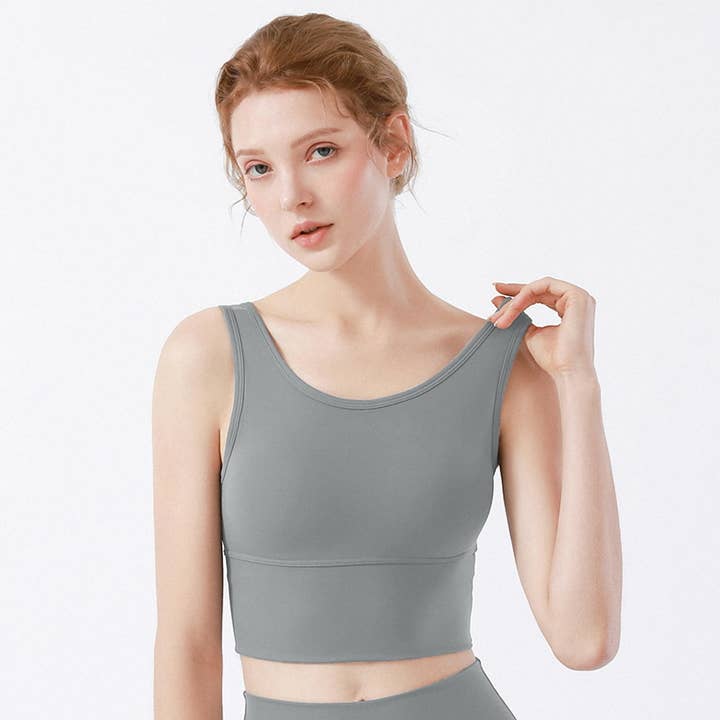 ELKLENS – wholesale Sportbehåar – Dam – Undertröja Sportunderkläder Stötsäker Gathering Yoga Bra