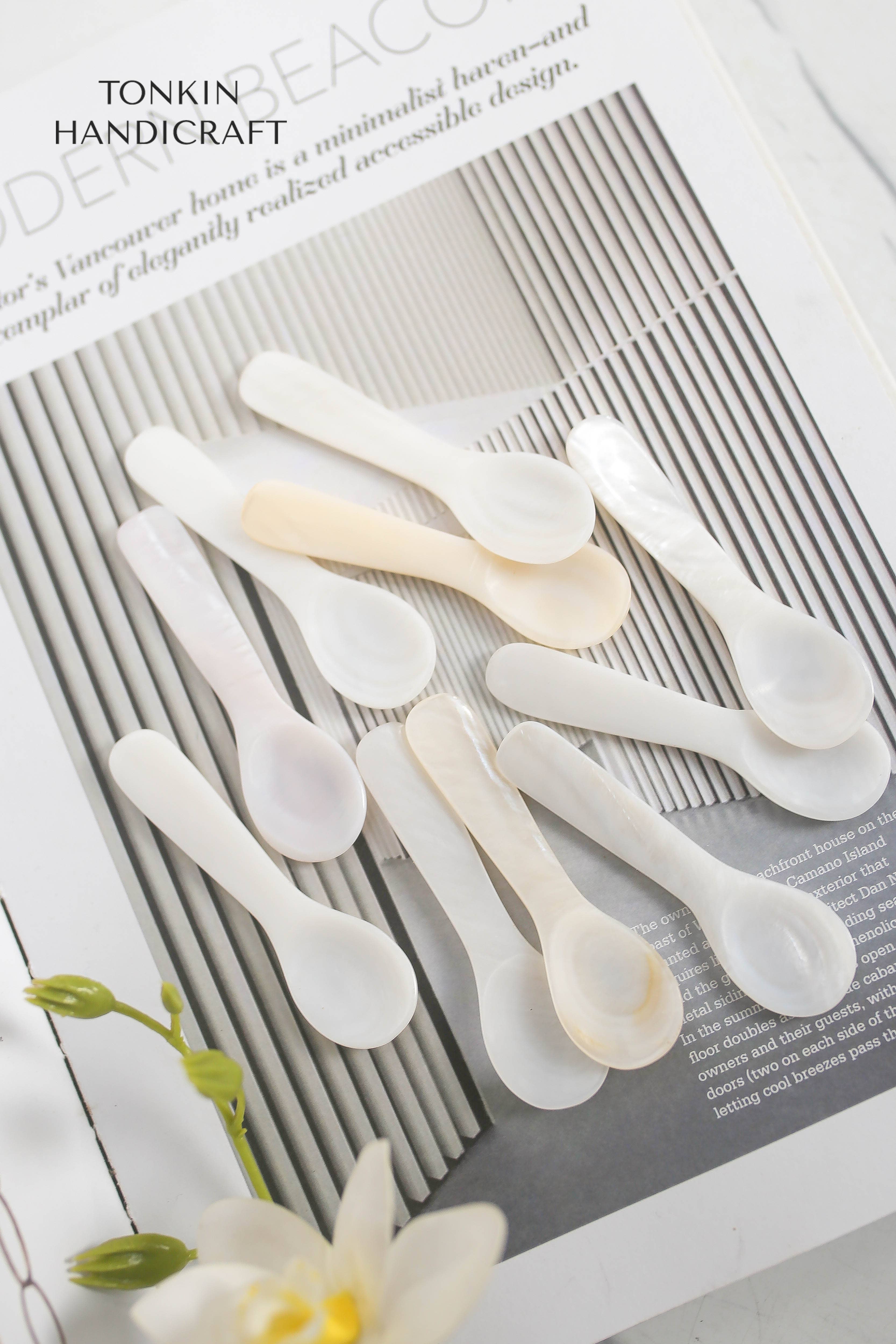 Tonkin Handicraft – Colher de mesa (talheres) por atacado – Colher de Madrepérola Tin Hong (Cópia)6