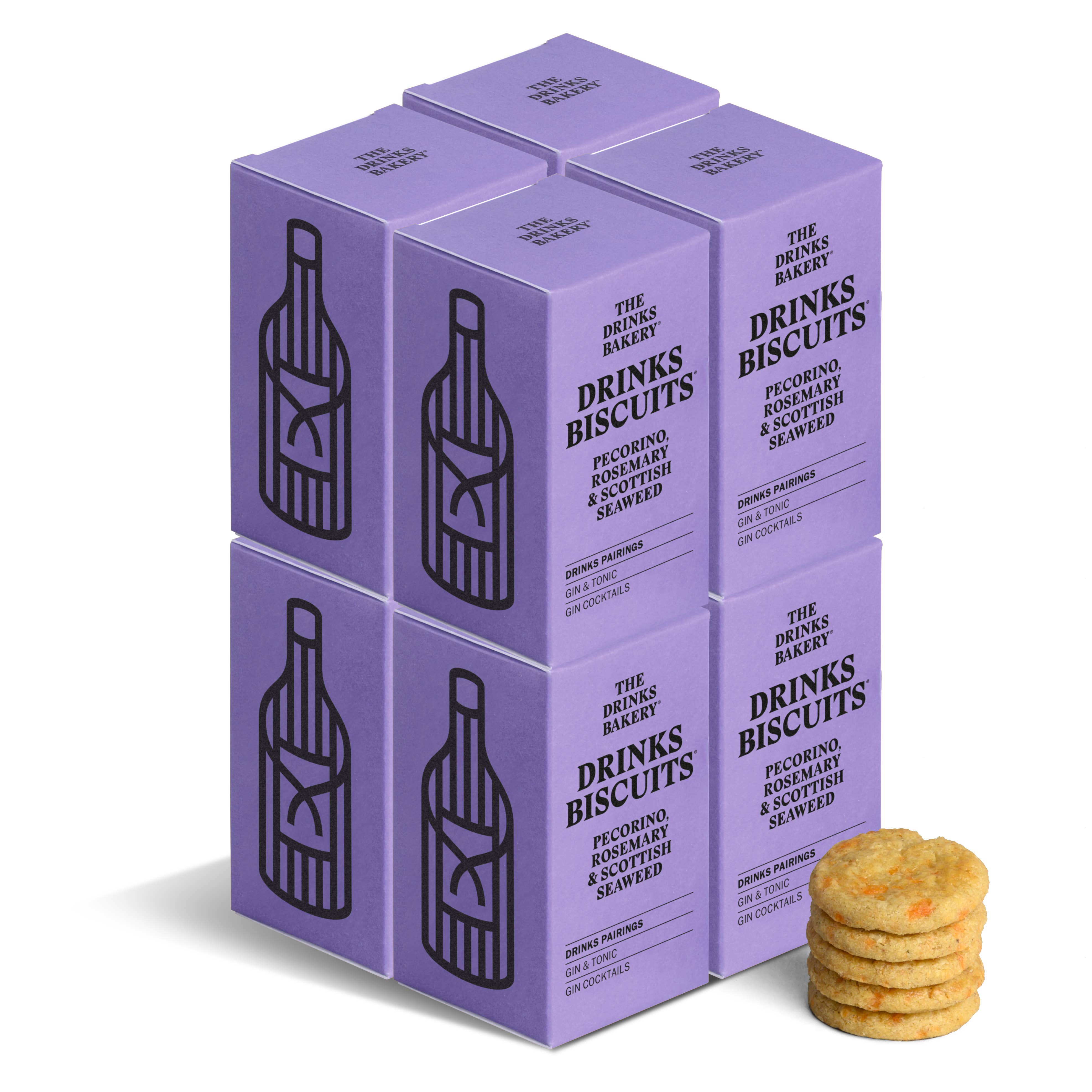 The Drinks Bakery - Wholesale Cookie - Drinks Biscuits - Pecorino Cheese & Rosemary 36g1