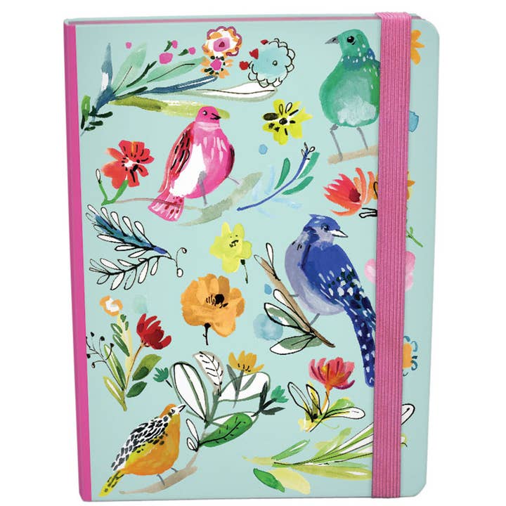 Roger La Borde - Wholesale Journal/Diary - Bird Life A5 Journal with elastic binder - A5 188