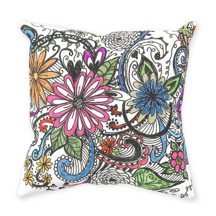 Cuscini Spray di Fiori per la vendita all'ingrosso da parte di Mary O's Imagination