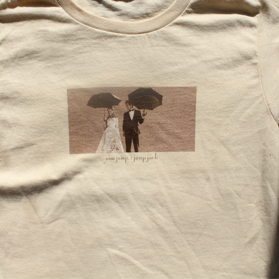 TheCliqueClothingCo – wholesale Screen printed t-shirt – Women′s – You Jump I Jump Tee1