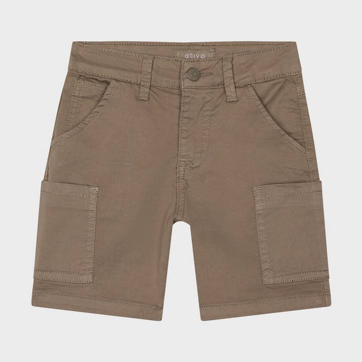 BB-YX8601-52 - Twillshorts til drengebabyer for engroshandel hos Ativo Kids