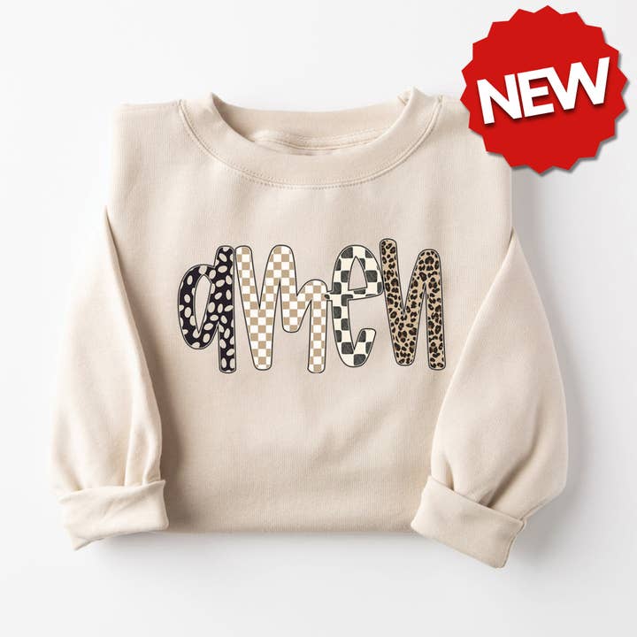 Sweat-shirt Amen pour la vente par Love in Faith