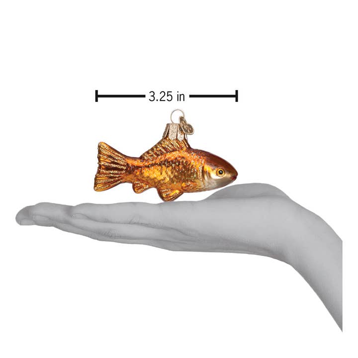 Old World Christmas - Wholesale Ornament - Goldfish Ornament3