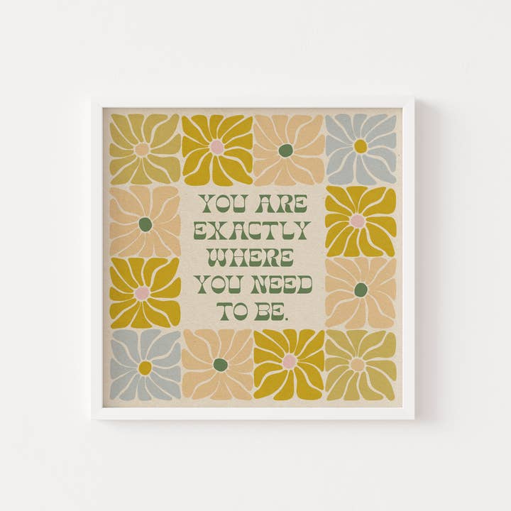 Genau dort, wo Sie sein müssen - Drucken für den Großhandel von The SoulShine Co.