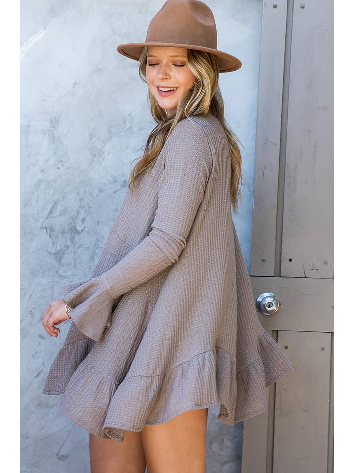 Sweet Lovely by Jen - Wholesale Tunic - Women's - SW275 - Waffle Knit Flare Top69