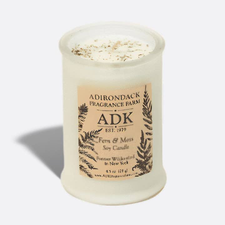 Fern & Moss Candle 4.5|10 oz for wholesale by Adirondack Fragrance Flavor Farm
