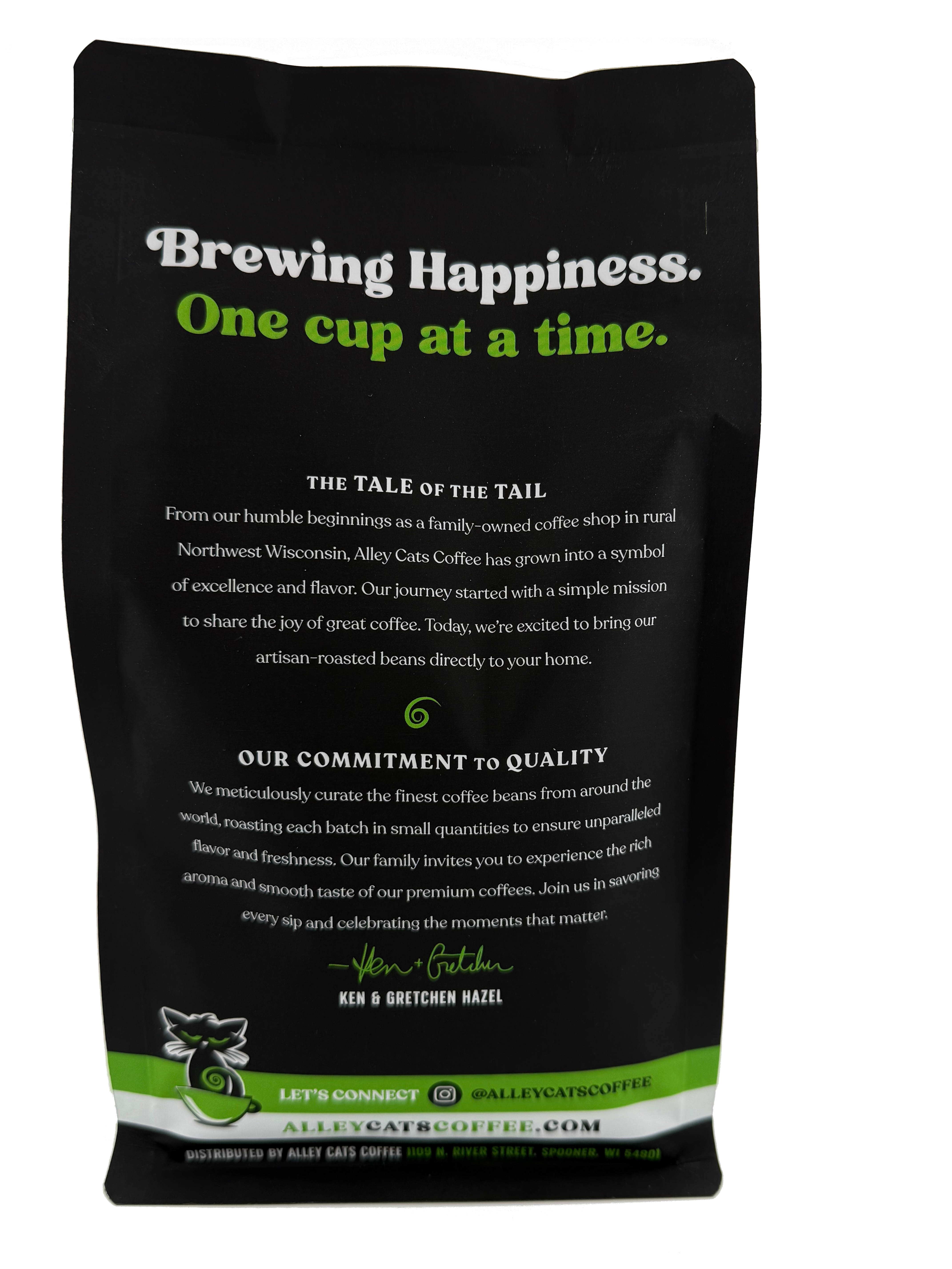 Alley Cats Coffee – wholesale Kaffebönor – Cold Brew - Grovmalet Premium Specialkaffe - 12oz2