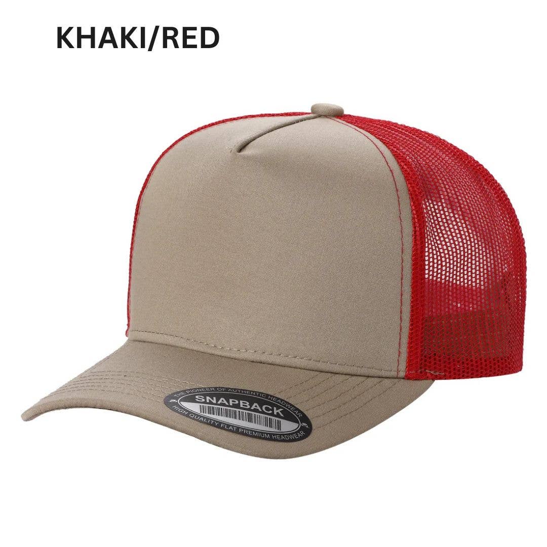 Burzip collection - Wholesale Trucker Hat - Unisex - TCM 2TONE - 5PANEL TC MESH 2TONE 5TRTM 19