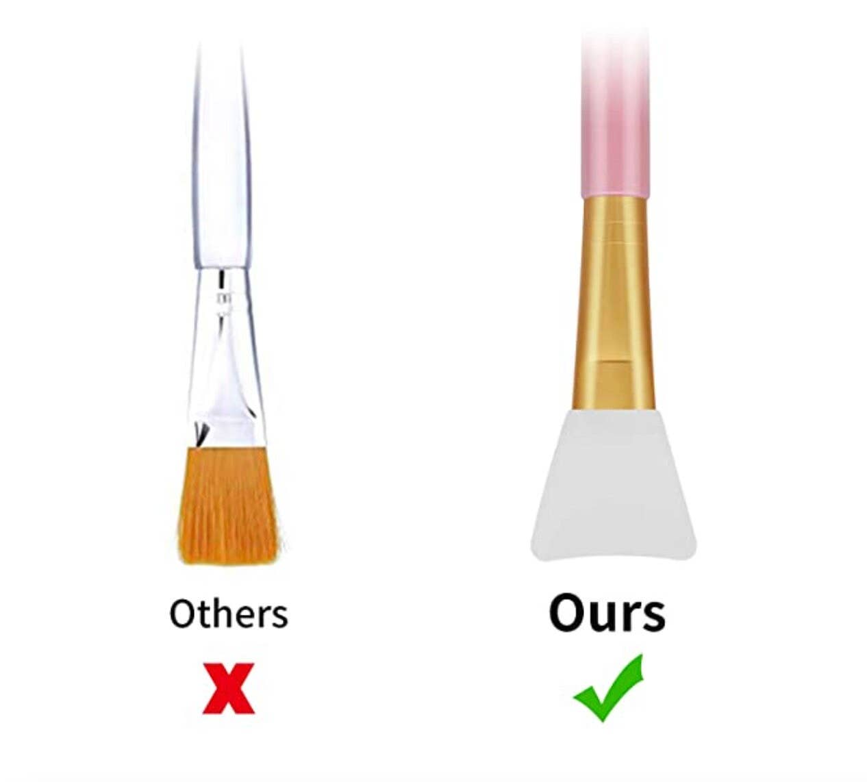 Voss Botanicals, LLC – wholesale Mask applicator brush/tool – Soft Silicone Facial Mud Applicator | Clay Tools Face Mask | Compostable & Biodegradable 2.5" Mini Palm Leaf Bowl | Bamboo Eco Friendly Bowl6