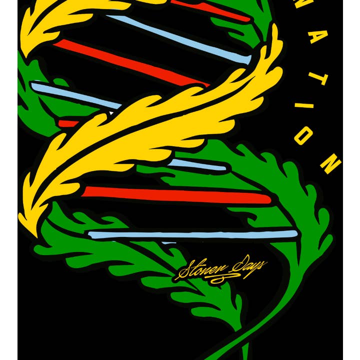 StonerDays Apparel - Wholesale Screen Printed T-Shirt - Unisex - Helix T-Shirt4