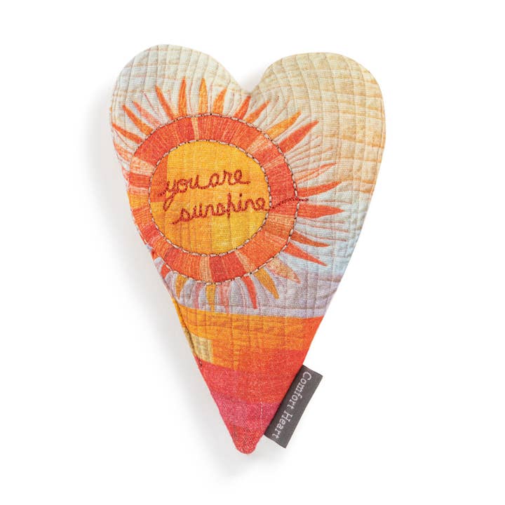 You Are My Sunshine Comfort Heart - 5x6.5in for wholesale by DEMDACO
