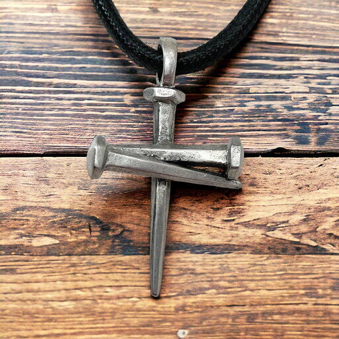 Colar Pendente de Unha Prateado por atacado de Forgiven Jewelry