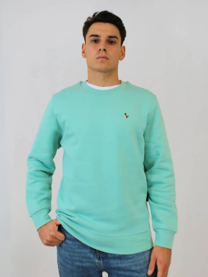 Effen jade trui voor wholesale door Patadegayo