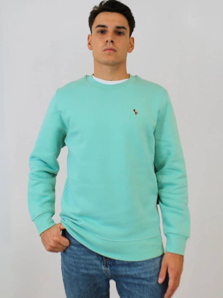 Effen jade trui voor wholesale door Patadegayo